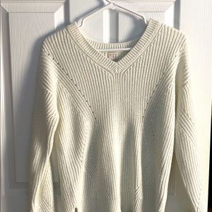 Small, White Sweater